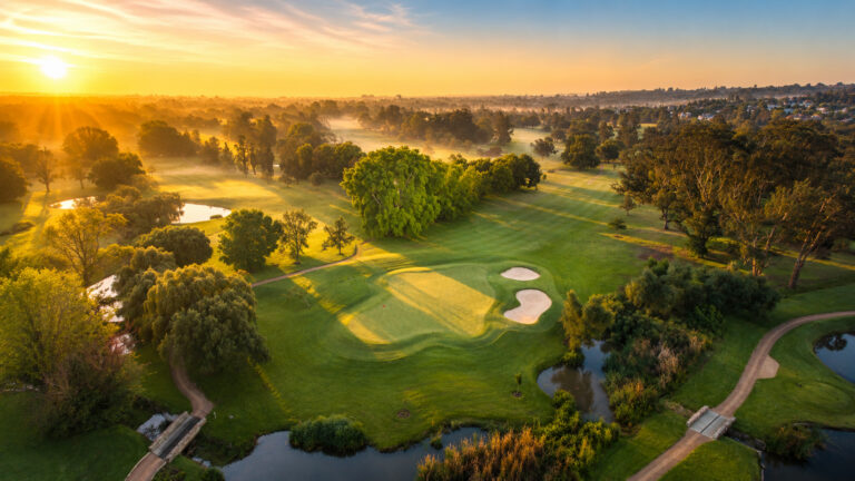 Bryanston suburb landscape