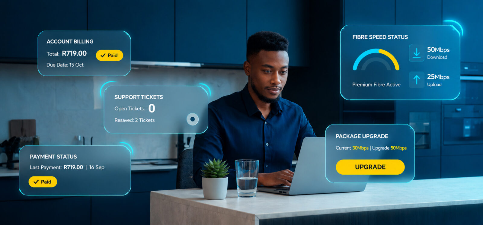 My Infini-fi customer portal